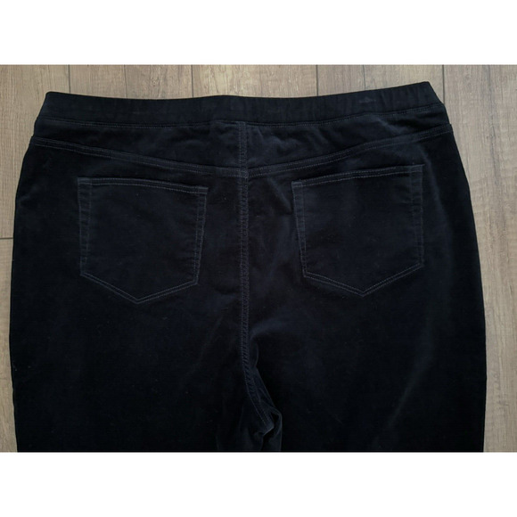 J JILL Women's NWT Pull-On Navy Blue Tapered Leg Stretch Corduroy Pants Size 2X - Picture 12 of 12